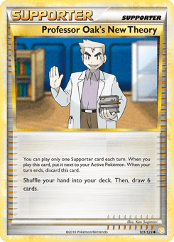 Professor Oak's New Theory 101/123 HeartGold & SoulSilver