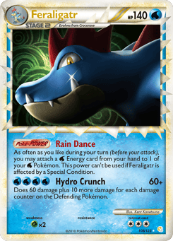 Feraligatr 108/123 HeartGold & SoulSilver