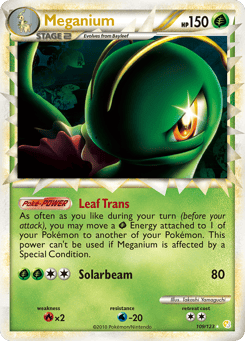 Meganium 109/123 HeartGold & SoulSilver