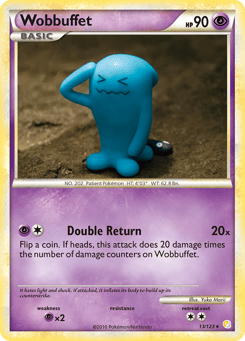 Wobbuffet 13/123 HeartGold & SoulSilver