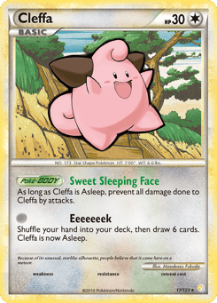 Cleffa 17/123 HeartGold & SoulSilver