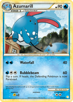 Azumarill 2/123 HeartGold & SoulSilver