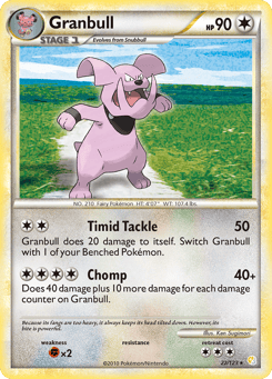 Granbull 22/123 HeartGold & SoulSilver
