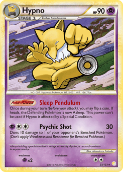 Hypno 23/123 HeartGold & SoulSilver