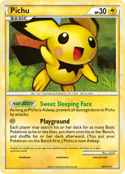Pichu 28/123 HeartGold & SoulSilver