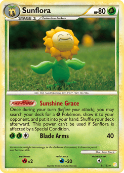 Sunflora 31/123 HeartGold & SoulSilver