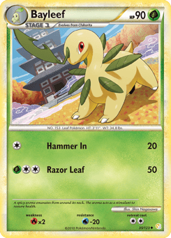 Bayleef 35/123 HeartGold & SoulSilver
