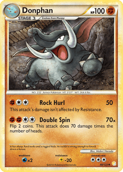 Donphan 40/123 HeartGold & SoulSilver