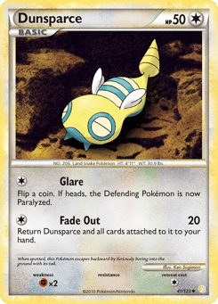 Dunsparce 41/123 HeartGold & SoulSilver