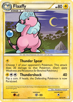 Flaaffy 42/123 HeartGold & SoulSilver