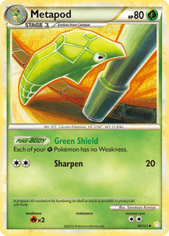 Metapod 46/123 HeartGold & SoulSilver