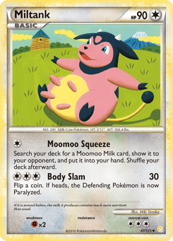 Miltank 47/123 HeartGold & SoulSilver