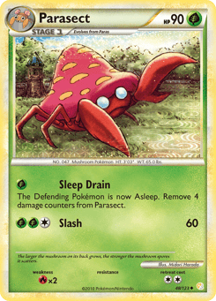 Parasect 48/123 HeartGold & SoulSilver