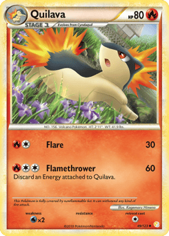 Quilava 49/123 HeartGold & SoulSilver