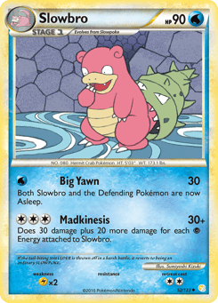Slowbro 52/123 HeartGold & SoulSilver