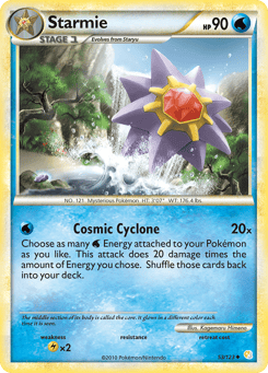 Starmie 53/123 HeartGold & SoulSilver