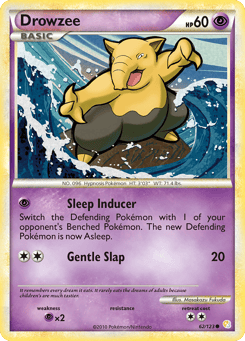 Drowzee 62/123 HeartGold & SoulSilver