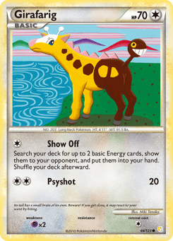 Girafarig 64/123 HeartGold & SoulSilver