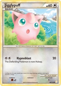 Jigglypuff 68/123 HeartGold & SoulSilver