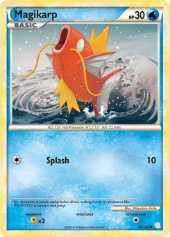 Magikarp 72/123 HeartGold & SoulSilver
