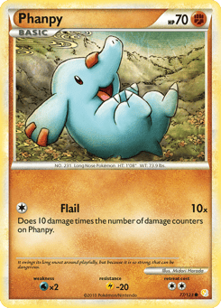 Phanpy 77/123 HeartGold & SoulSilver