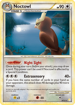 Noctowl 8/123 HeartGold & SoulSilver