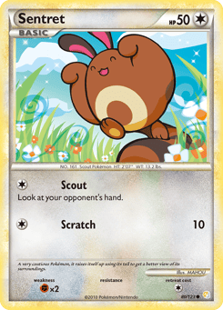 Sentret 80/123 HeartGold & SoulSilver
