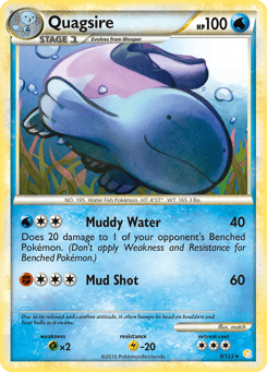 Quagsire 9/123 HeartGold & SoulSilver