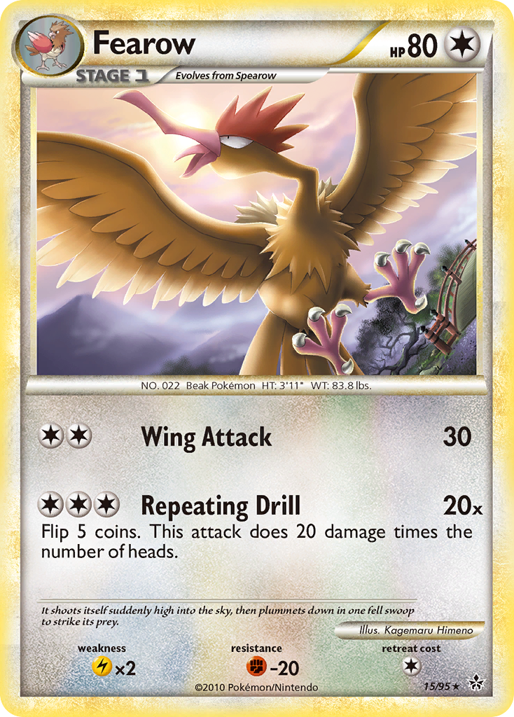 Fearow 15/95 HS—Unleashed