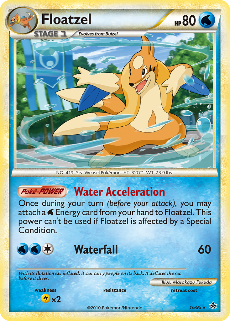 Floatzel 16/95 HS—Unleashed