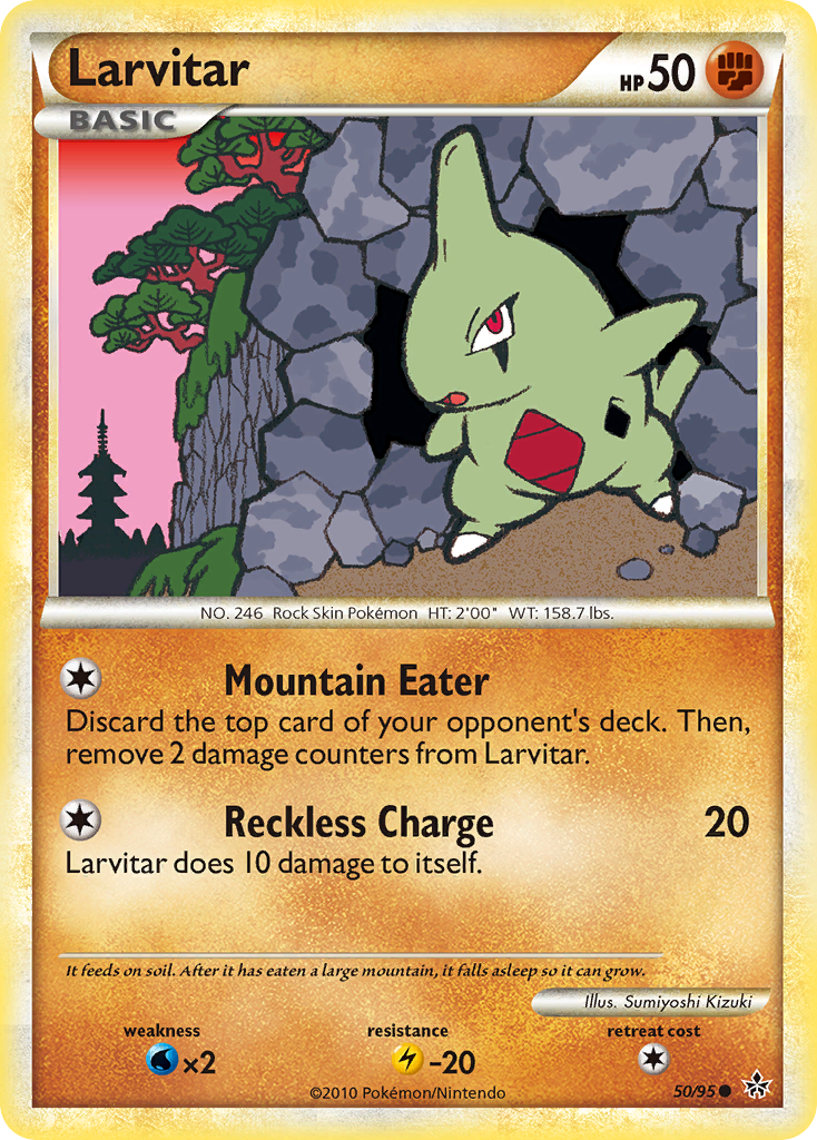 Larvitar 50/95 HS—Unleashed