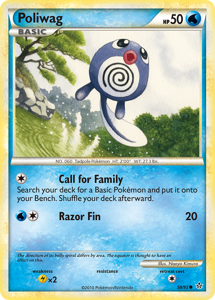 Poliwag 58/95 HS—Unleashed