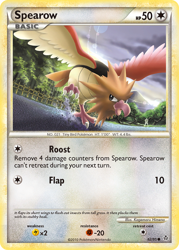 Spearow 62/95 HS—Unleashed