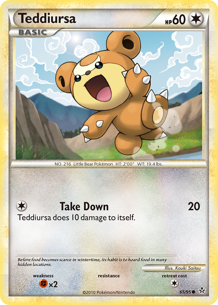 Teddiursa 65/95 HS—Unleashed