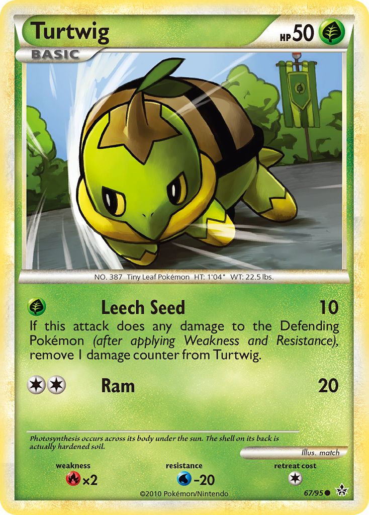 Turtwig 67/95 HS—Unleashed