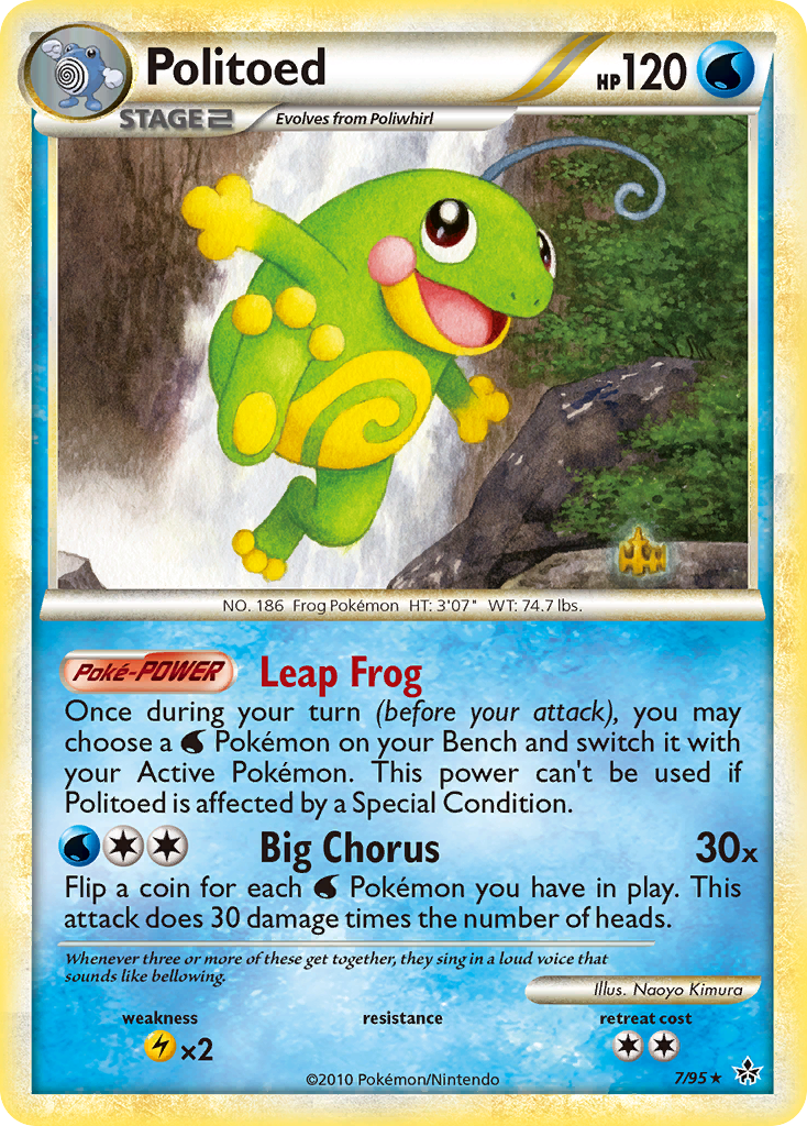 Politoed 7/95 HS—Unleashed