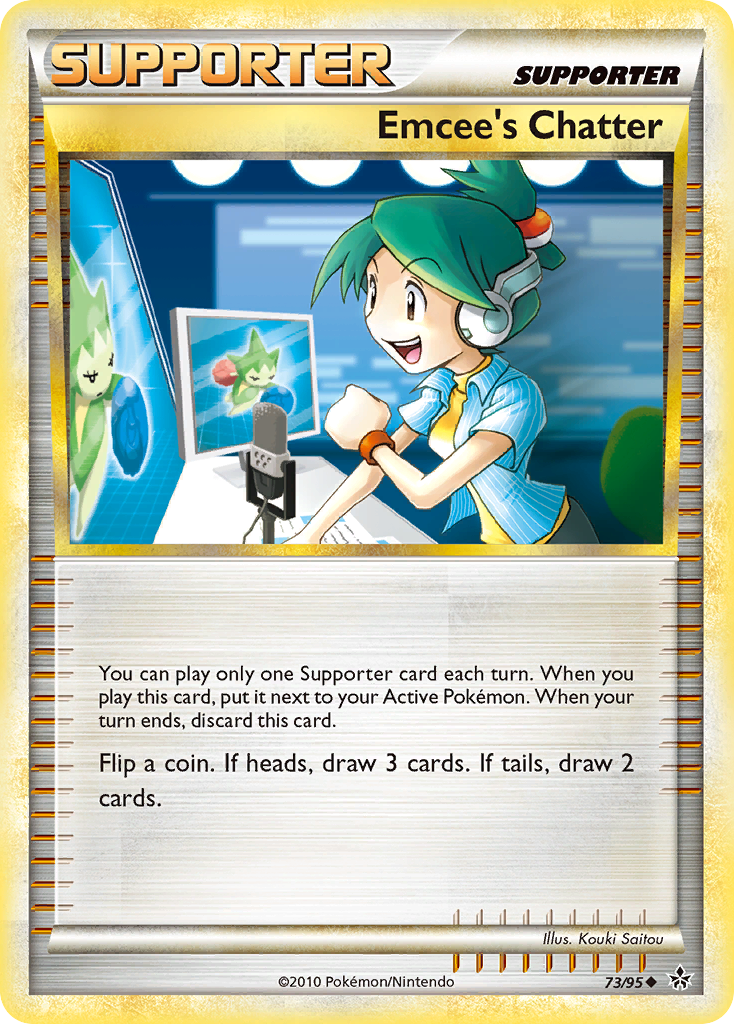 Emcee's Chatter 73/95 HS—Unleashed