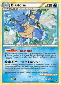 Blastoise 13/95 HS—Unleashed