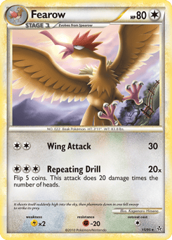 Fearow 15/95 HS—Unleashed