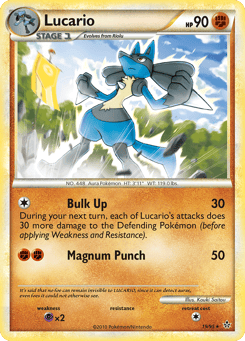 Lucario 19/95 HS—Unleashed