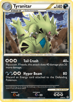 Tyranitar 26/95 HS—Unleashed