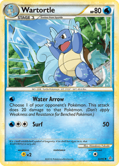 Wartortle 42/95 HS—Unleashed