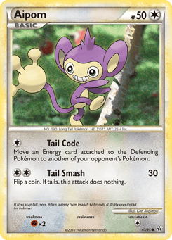 Aipom 43/95 HS—Unleashed