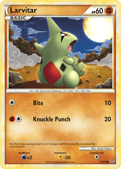 Larvitar 51/95 HS—Unleashed
