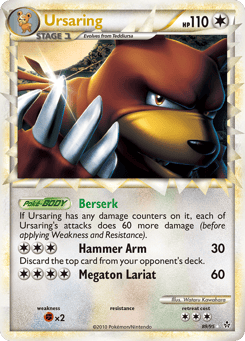 Ursaring 89/95 HS—Unleashed