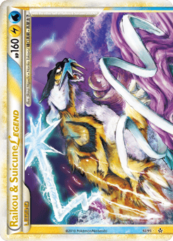 Raikou & Suicune LEGEND 92/95 HS—Unleashed