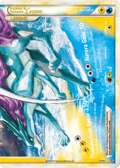 Raikou & Suicune LEGEND 93/95 HS—Unleashed