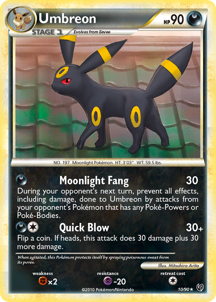 Umbreon 10/90 HS—Undaunted