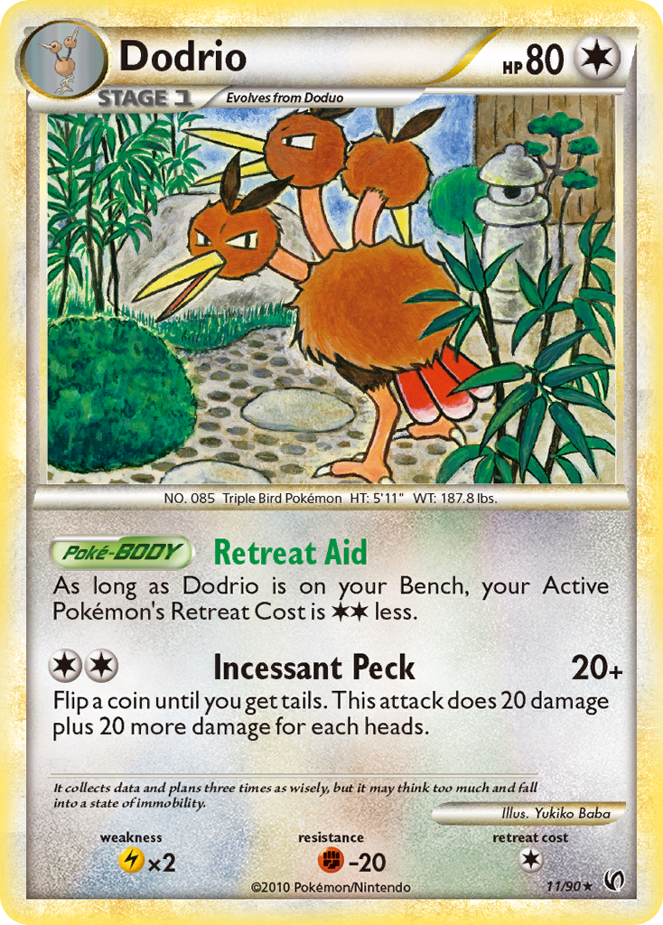 Dodrio 11/90 HS—Undaunted