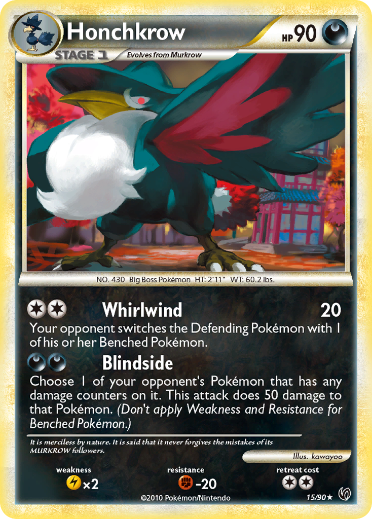 Honchkrow 15/90 HS—Undaunted